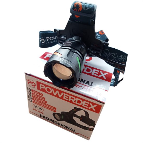Powerdex PD-1372 Şarjlı Kafa Lambası