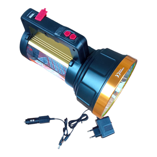 Powerdex PD-4900 10W Solar Enerjili Güçlü El Feneri