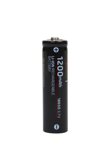 PeakStar 18650 3.7V 1200 mAh Li-ion Şarjlı Pil
