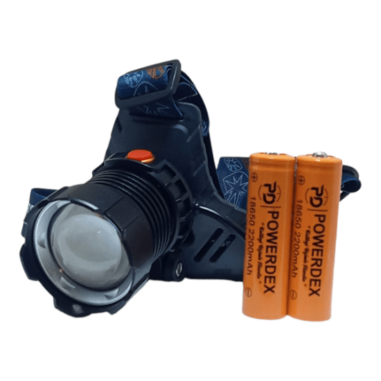 Powerdex pd-1072 15w Şarjlı Zoomlu Güçlü Kafa Feneri