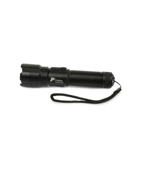 PeakStar PS-1600 3000 Lümen Süper Parlak LED Zoomlu 5 Mod Su Geçirmez Profesyonel Kamp Bekçi Avcı Feneri