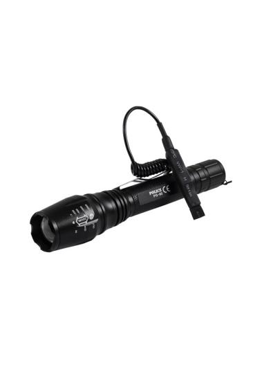Police PS-90 Cree T6 LED Alüminyum Gövde Şarjlı El Feneri