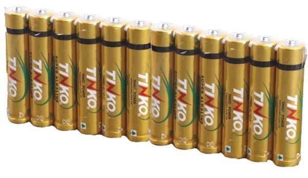 Tinko 1.5V Alkalin aa 12’Li Shrink Paket Kalem Pil