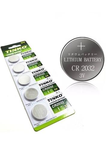 FULLY VE TINKO Cr 2032 3v Şeker Ölçüm Cihazı Pili, Baskül Tartı Pili, Bios Pili , Anakart Pili 5 Li