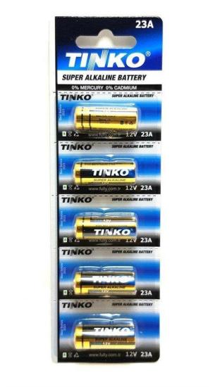Tinko 23A 12V Alkalin 5’Li Blister Paket Pil