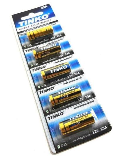 Tinko 23A 12V Alkalin 5’Li Blister Paket Pil