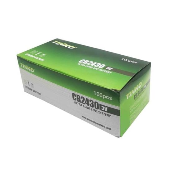 Tinko Cr2430 3V 5’Li Blister Paket Lityum Pil