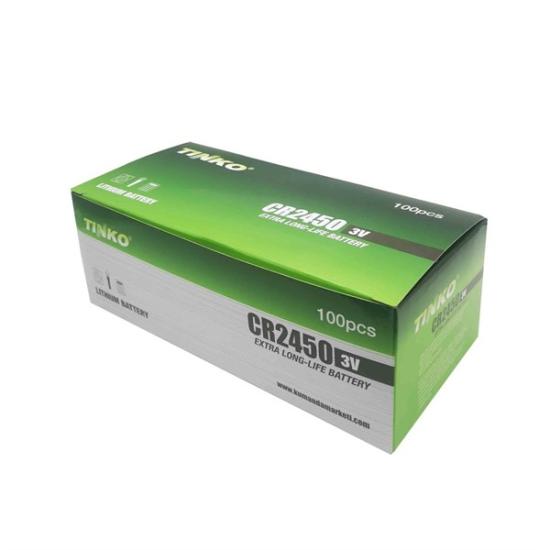 Tinko Cr2450 3V 5’Li Blister Paket Lityum Pil