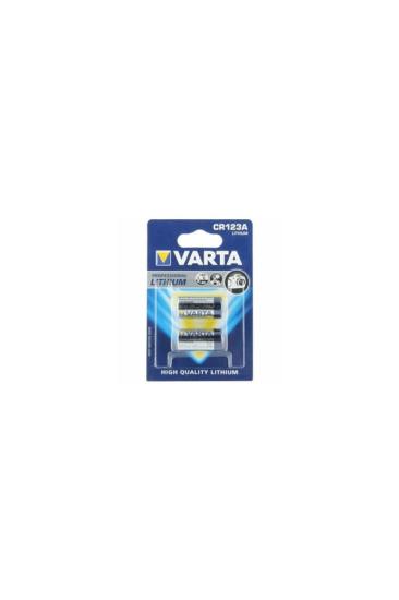 Varta CR123A 3V Lithium Pil 2’li Kart
