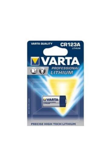 Varta CR123A 3V Lithium Pil Tekli Kart