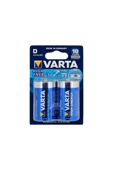 Varta Energy Alkalin D Boy Büyük Pil 2’li