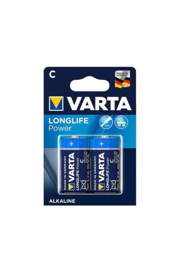 Varta Longlıfe Alkalin C Orta Boy Pil 2’Lİ
