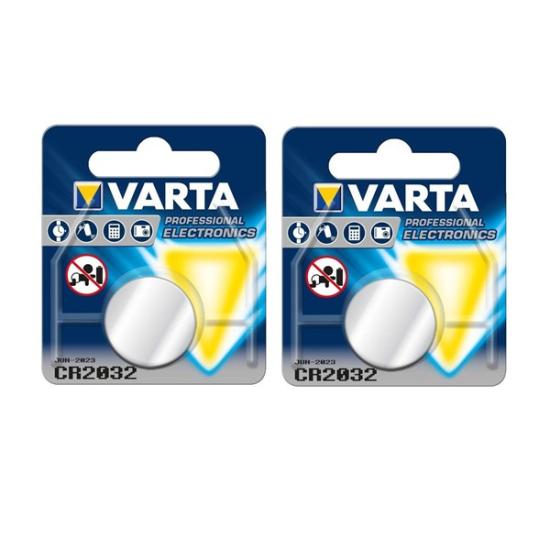 Varta CR2032 3V Lityum 2 Adet Bios Pili Tekli Kartela