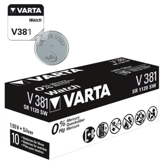 Varta AG8 - 381 - SR1120SW Hafıza Saat Pili 10 Adet