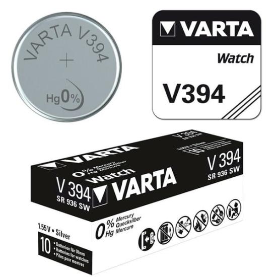Varta AG9 - 394 - SR936SW Hafıza Saat Pili 10 Adet