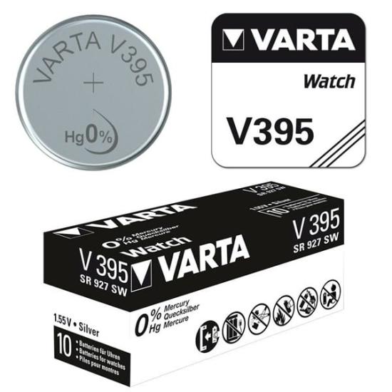 Varta AG7 - 395 - SR927SW Hafıza Saati Pili 10 Adet