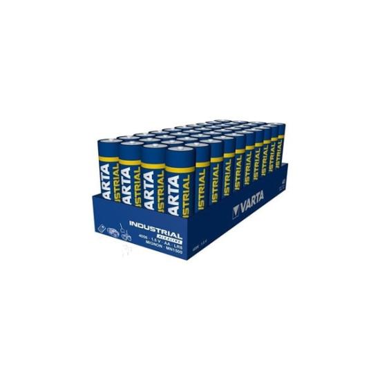 Varta Endüstryel Alkalin AA Kalem Pil 40!lı