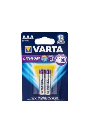 Varta Ultra Lıthıum AAA İnce Kalem Pil 4’lü