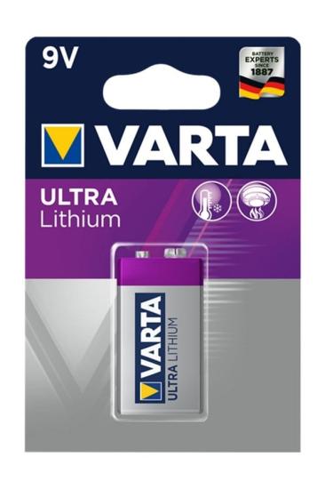 Varta Ultra Lıthıum 9V Kare Pil