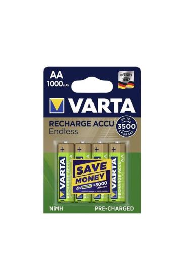Varta AA 1.2V 1000Mah NI-MH Hazır Şarjlı Kalem Pil 4’lü