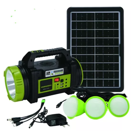 Wison WS-5683 30W Solar Aydınlatma Seti (Radyo & Vantilatörlü) - pilfenerampul