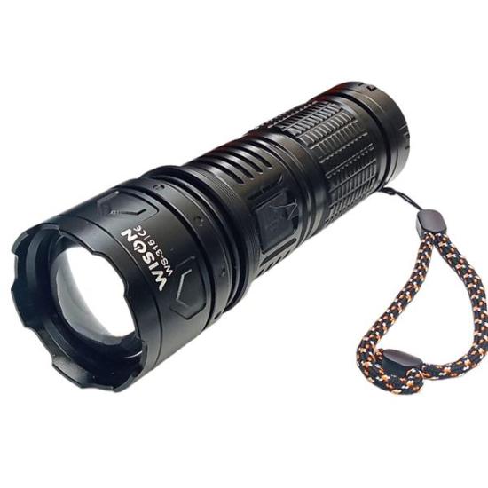 WISON WS-315 50W Profesyonel Zoomlu Avcı Feneri Yeniden Şarj Edilebilir 50W