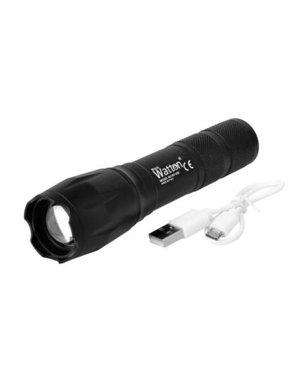 POWERBANK ÖZELLİKLİ UZUN MENZİLLİ EL FENERİ WATTON WT-039