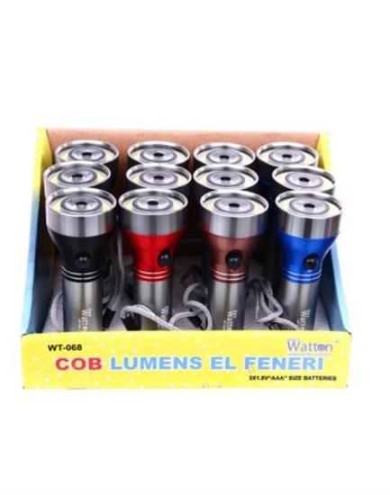 WATTON WT-068 / YENİ MODEL LEDLİ EL FENERİ