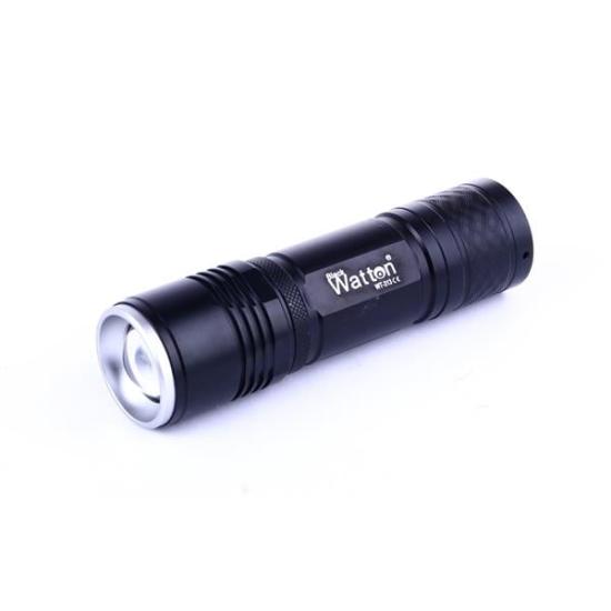 Watton WT-313 CreeQ5 Çakar İkazlı Işıklı EL Feneri