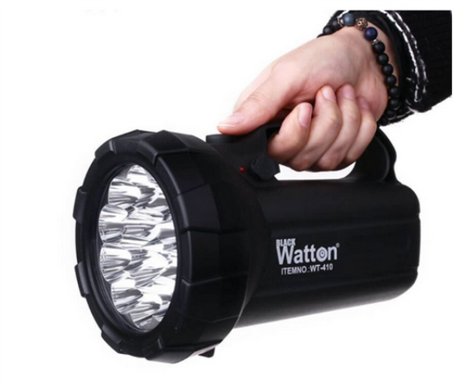 Watton Wt-410 Sarjlı Spot 15 power Ledli El Feneri