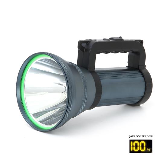 200W Şarjlı El Feneri Projektör – Yüksek Güçlü LED Aydınlatma WT-411