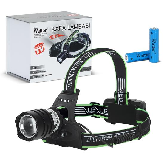 TX6 LED Şarjlı Kafa Lambası Güçlü Aydınlatma Yüksek Performans Profesyonel Model WT-626
