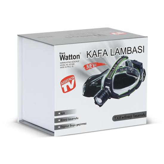 TX6 LED Şarjlı Kafa Lambası Güçlü Aydınlatma Yüksek Performans Profesyonel Model WT-626