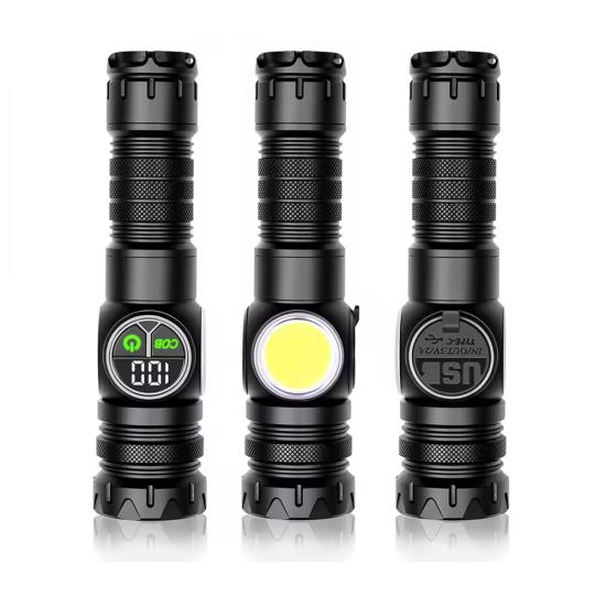 9 Mod Şarjlı Kamp Lambası ve El Feneri – Çok Fonksiyonlu LED Aydınlatma WT-704