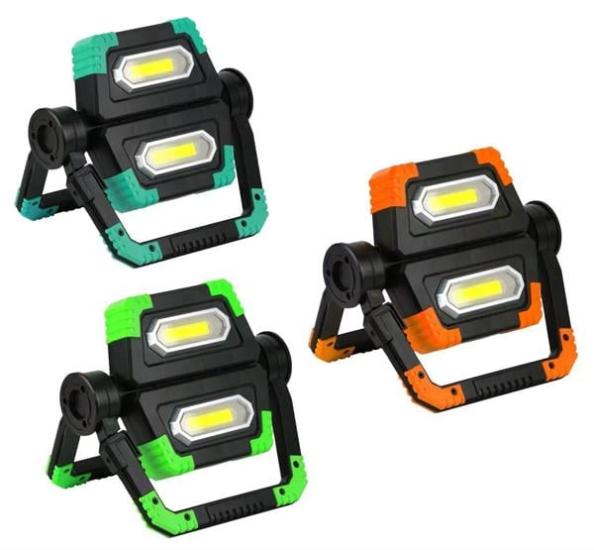 Bright YD-858A COB LED Projektör Pilli El Feneri