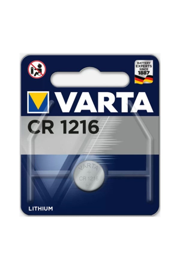 Varta CR1216 Lithium Pil Tekli Kart
