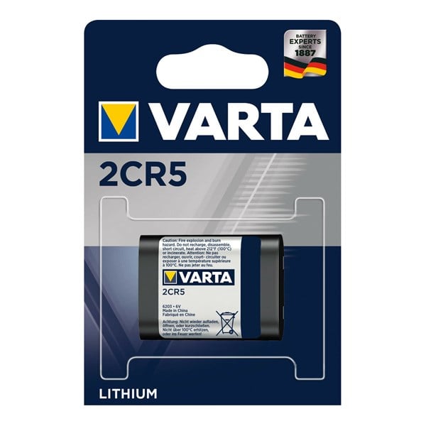 Varta 2CR5 6V Professional Lithium Pil