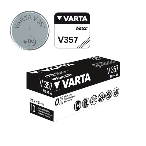 Varta AG13 - 357 - SR44W Hafıza Saat Pili 10 Adet
