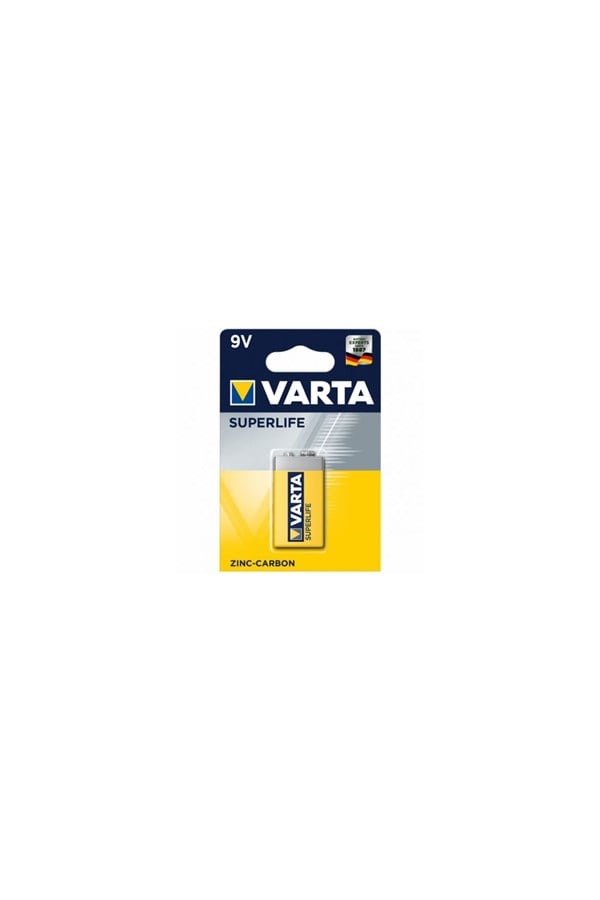 Varta Manganez 9V Heavy Duty Kare Pil