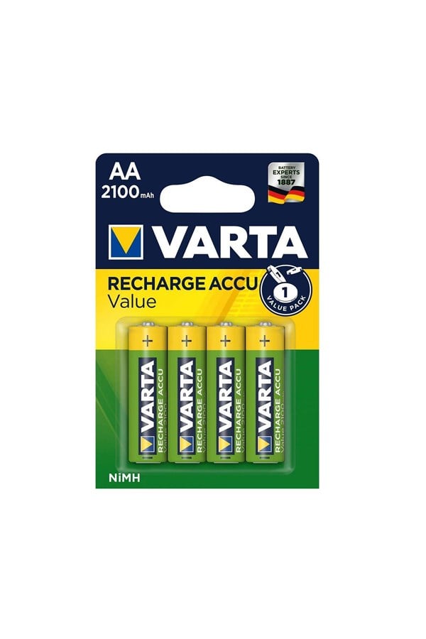 Varta AA 1.2V 2100Mah NI-MH Hazır Şarjlı Kalem Pil 4’lü