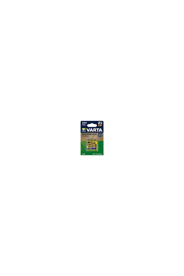 Varta AAA 1.2v 550Mah NI-MH Hazır Şarjlı İnce Kalem Pil 4’LÜ