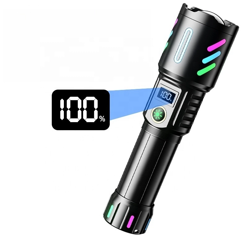 Wison WS-9944 25W 2500 Lümen Beyaz Lazer LED Uzun Menzilli Şarjlı El Feneri - Zoomlu ve Fosforlu Alüminyum Gövde