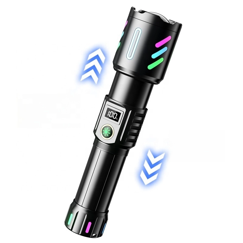 Wison WS-9944 25W 2500 Lümen Beyaz Lazer LED Uzun Menzilli Şarjlı El Feneri - Zoomlu ve Fosforlu Alüminyum Gövde