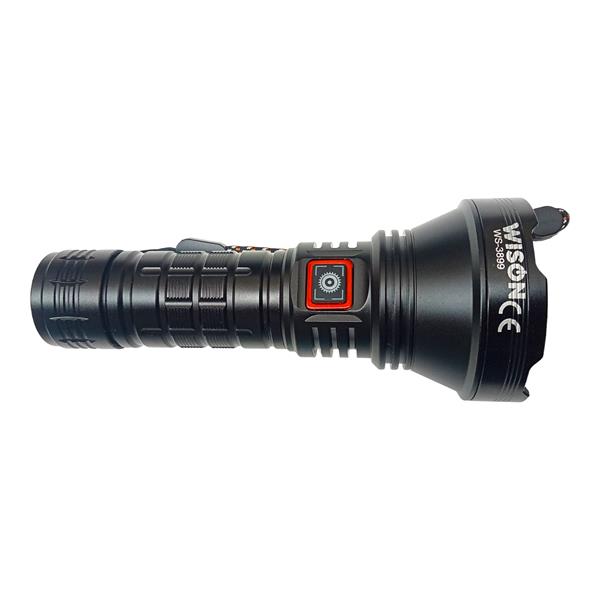 Wison WS-3899 50W Uzun Menzilli El Feneri Süper Parlak Beyaz Lazer LED Işık