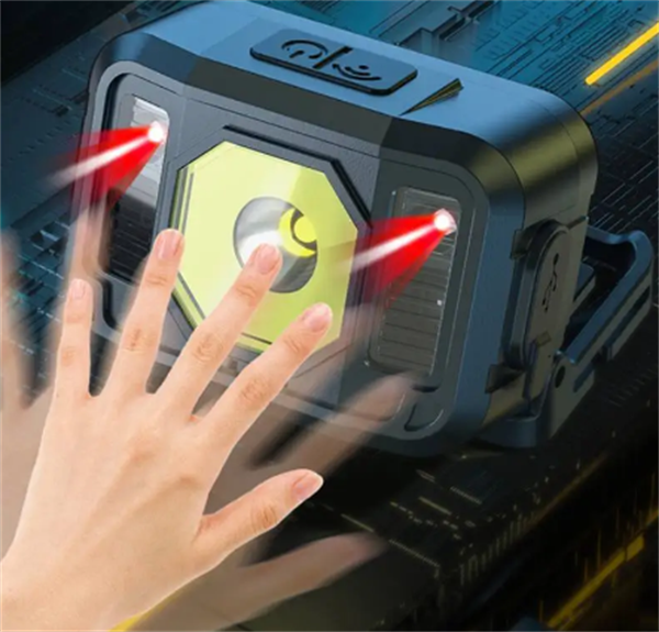 Pratik Sensörlü Sinyalli Kafa Lambası LED Güçlü Aydınlatma Yüksek Performans WT-024