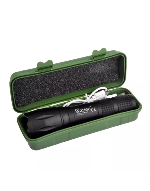 POWERBANK ÖZELLİKLİ UZUN MENZİLLİ EL FENERİ WATTON WT-039