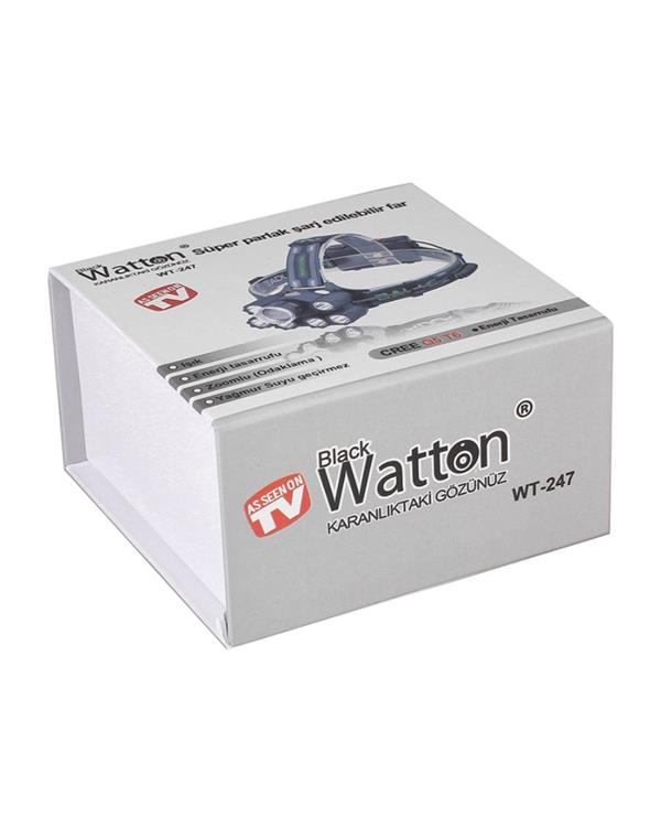 EN GÜÇLÜ KAFA FENERİ ÇOK FONKSİYONLU LEDLİ WATTON WT-247