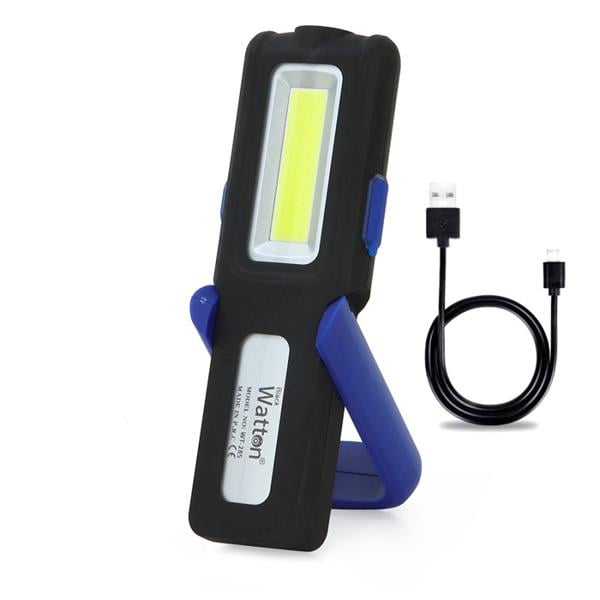 Watton WT-285 Şarjlı LED Fener Mıknatıslı Lamba Powerbank 420 Lumen