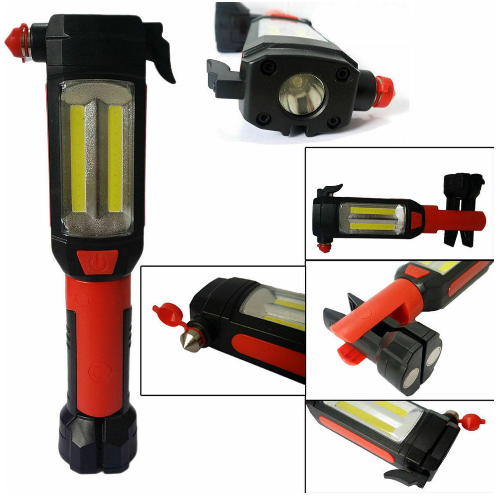 Araç İçin Oto Lambası LED Güçlü Aydınlatma Şarjlı Taşınabilir Pratik Kullanım WT-296