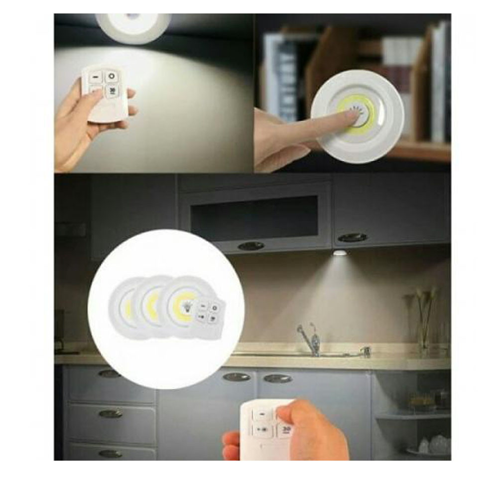 Uzaktan Kumandalı yapışkanlı Led Spot Lamba Wt-364